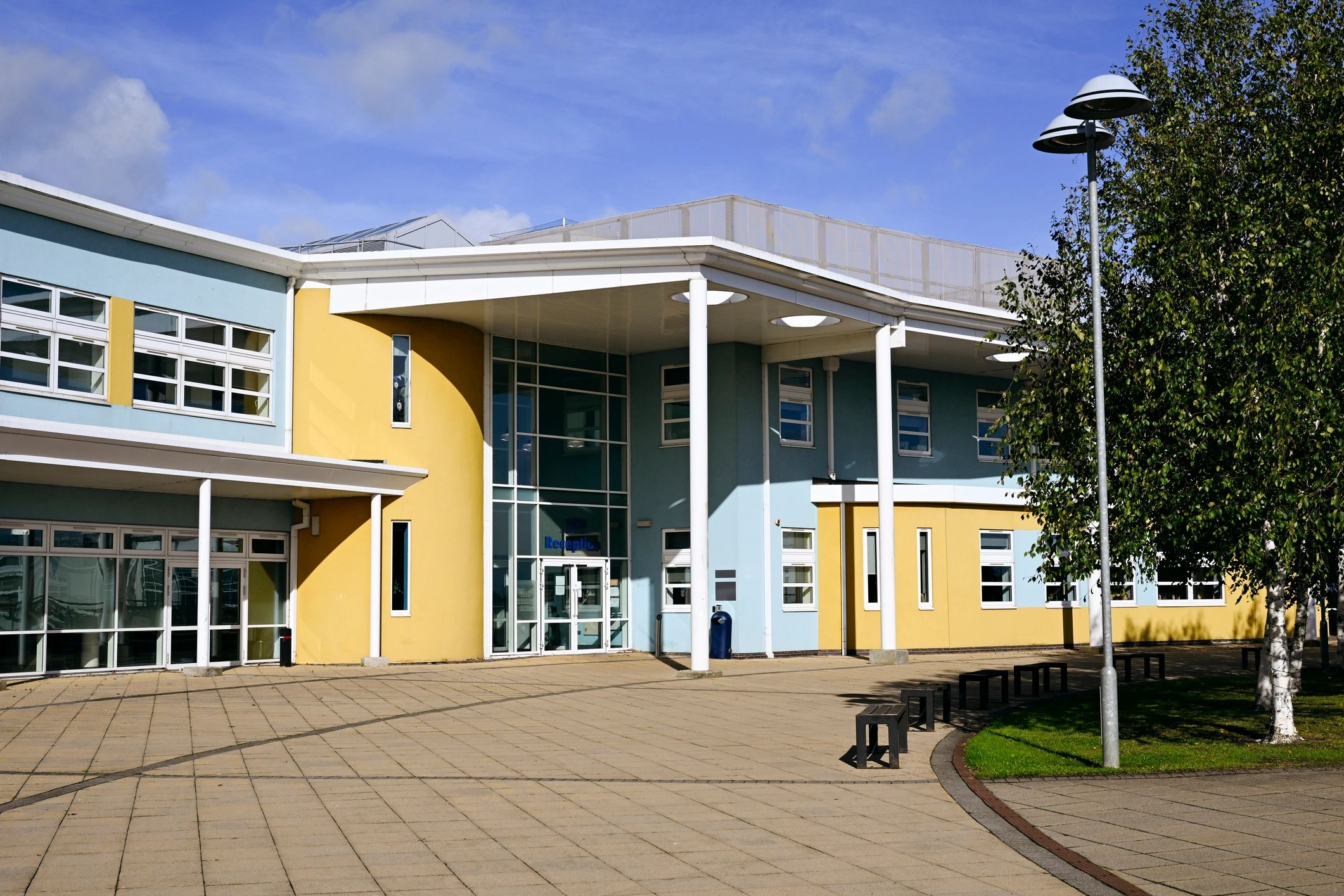 Commercial education facility exterior